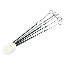 Pearl Metal Vegetable Live CC-1098 Skewers, 8.3 inches (21 cm), Case Included, Stainless Steel, Vegetable