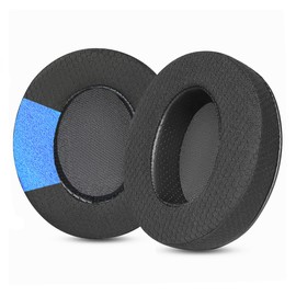 TaiZiChangQin Earpads Replacement Compatible with HyperX Cloud 1/2/3/Pro/Core/Alpha/Alpha S/Alpha Pro/Flight/Flight S/Stinger/Stinger S/CloudX Stinger/Stinger Core/Flight Headset Fabric Ear Pads