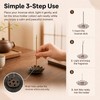 2 PCS Lotus Incense Holder, Double Layer Red Copper Incense