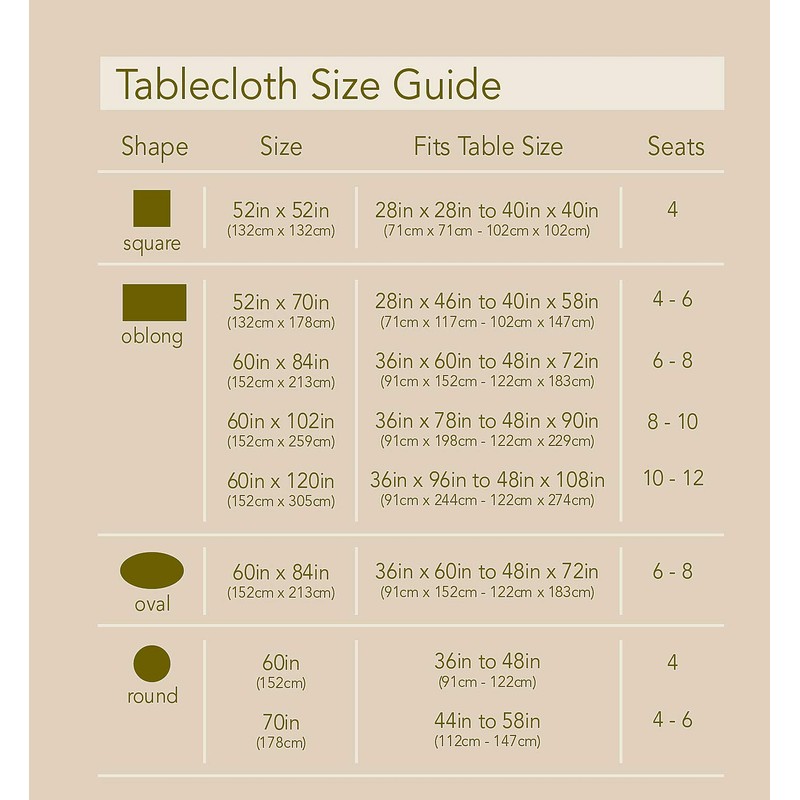 Newbridge Holiday Allison Rectangle Lace Tablecloth, 52 x 70 Inch,