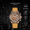 Limited Edition Hand Assembled Anthony James Tachymeter Turbo Golden Brown,