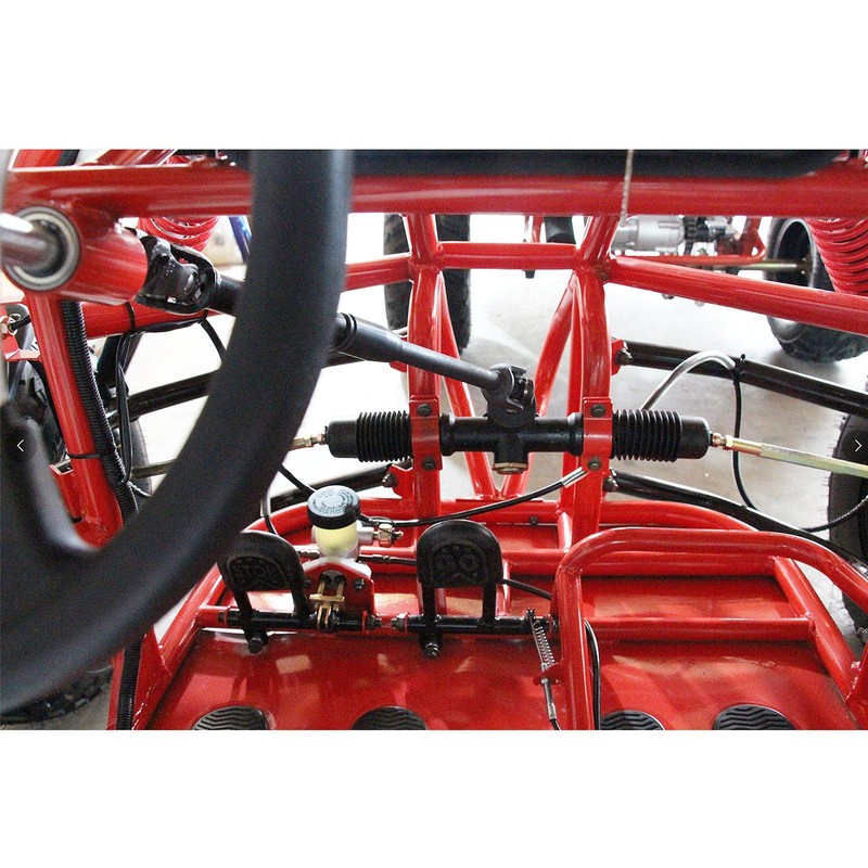 PRO BAT 300mm/11.8'' Steering Wheel Steel Kit 420mm/16.5'' Gear Rack