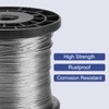 uxcell 1/32" (0.8mm) 1000ft (305m) 304 Stainless Steel Cable Wire