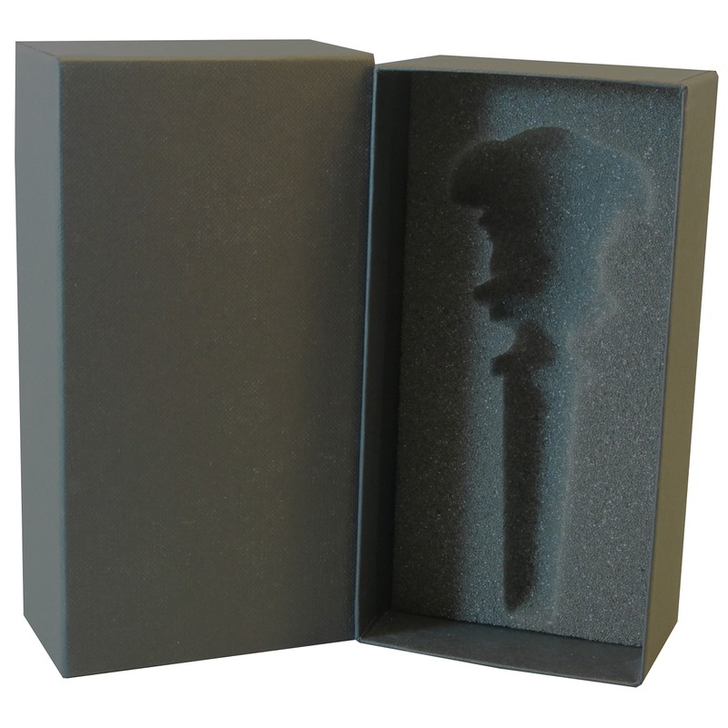 Rosenthal Versace bottle stopper in petrol from the Treasury collection