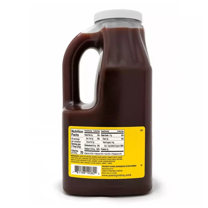 Sonny's Real Pit Sweet Bar-B-Q Sauce, 84 oz.