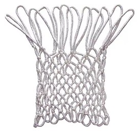 Goalrilla Ultra Heavy Duty All-Weather Nylon basketball Net (White) (B2602W)-new