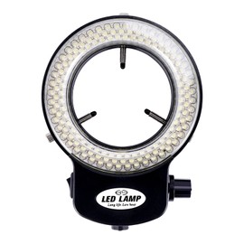 Jevina 144 LED Microscope Ring Light 0-100% Adjustable Lamp for Microscope Ring Lighting