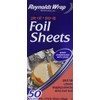 Reynolds Wrappers Aluminum Foil Sheets, 50-Count (Pack of 9)