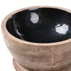 Mörser und Stößel QENA Mango Holz Braun/Schwarz