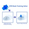 100pcs Mask Training Valves, Training Only, One Way Valve for