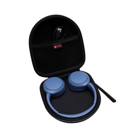 XANAD Carrying Case for Sony WH-CH520 / WH-CH510 Wireless Bluetooth Headphones (Black Lining)