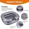 Portable Shampoo Bowl, Inflatable Hair Washing Sink for Bedridden, Disabled,Injured,