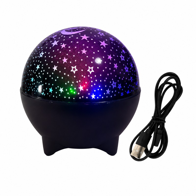 Star Galaxy Projector Night Light for Kids’ Rooms – USB