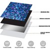 XUANINY Peel and Stick Backsplash Tiles for Kitchen,Bathroom,Fireplace,Self Adhesive Metal