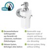 Wenko Zinc Die Cast, 22315100 Soap Dispenser Dispenser: Ceramic 11.5