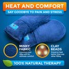 Microwavable Therapy Mittens with Flaxseed – Moist Heat Therapy Relief