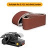 Sruhrak 75 x 533 MM Sanding Belts, 240 Grits Fabric