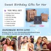 IEFLIFE 80th Birthday Gifts for Women, 8 Circle Necklaces Jewelry