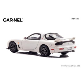 CARNEL CN430003 1/43 Mazda RX-7 Type RZ (FD3S) 2000 Snow White Pearl Mica Finished Product