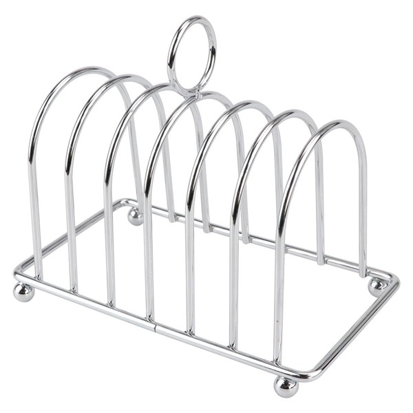 Toast Rack Stainless Steel Toast Holder Stand with Ball Feet