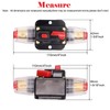 2 Pack 150A Inline 12 Volt Circuit Breaker with Manual