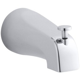 KOHLER K-15136-CP Coralais Diverter Bath Spout, Polished Chrome,0.5"