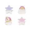 Legami - Set di 4 Mini Mollette per Capelli Clip