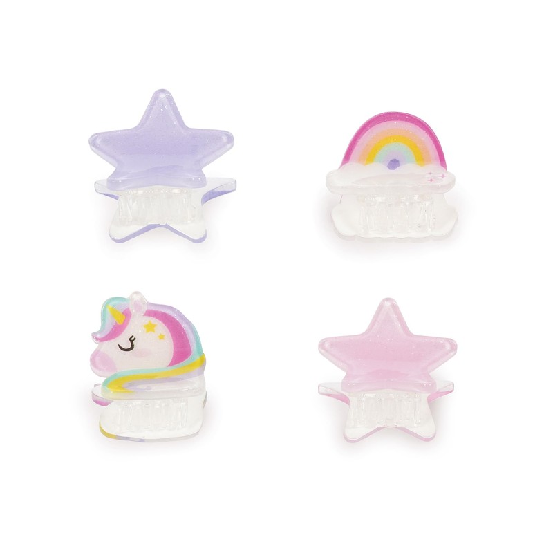 Legami - Set di 4 Mini Mollette per Capelli Clip