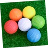 VICASKY 6pcs Flexible Golf Practice Balls Lightweight Training Balls for