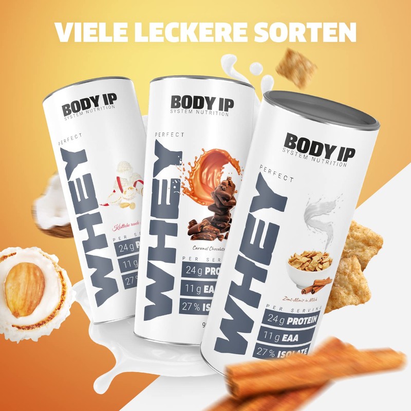 Body IP Simons Perfect Whey Protein Powder for Muscle Building,