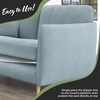 Nevlers 84"x22" White Couch Cushion Grip Pad | Durable PVC