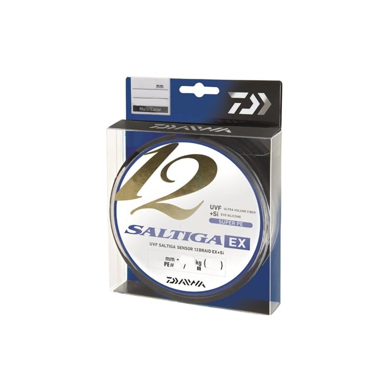 Daiwa - Fishing Braid Saltiga 12B 0.35 300M Chartreuse -