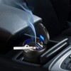 HEITIGN Car Ashtrays with Lid and LED Light, Portable Ashtray