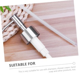 KONTONTY Pp Stainless Steel Lotion Bottle Pump Head Soap Dispenser Pumps for Home Use