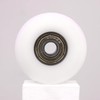 ATOPLEE 4pcs Round Groove Nylon Pulley Wheels Roller for Slide
