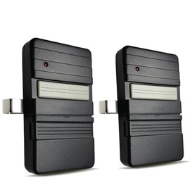 2 Pack for Genie GT90-1 Garage Door Opener Remote 9/12 Dip Switch Overhead Door Remote Replacement 390MHZ Compatible with Genie MAT90 GT90-1 GT912 G220 AT90 Blue Max