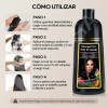 Shampoo Con Tinte De Cubre Canas Natural Jengibre 500ml