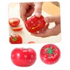 COLLBATH Kitchen Timer Alarm Clock Plastic Tomato Timer Functional for