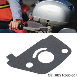 Briny River 2Pcs Boat Engine Carburettor Gaskets 16221-ZG0-801 Compatible with Honda 2HP 2.3HP BF2.3 Carb Outboard 1997-2006