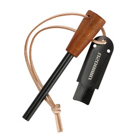 Umibozu Fire Starter, Bonfire, Fire Starter, Metal Match, Camping, Ferrocerium (Brown)