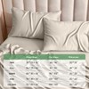 Vipfree Full Sheet Set, 100% Rayon Derived from Bamboo, 4-Piece,