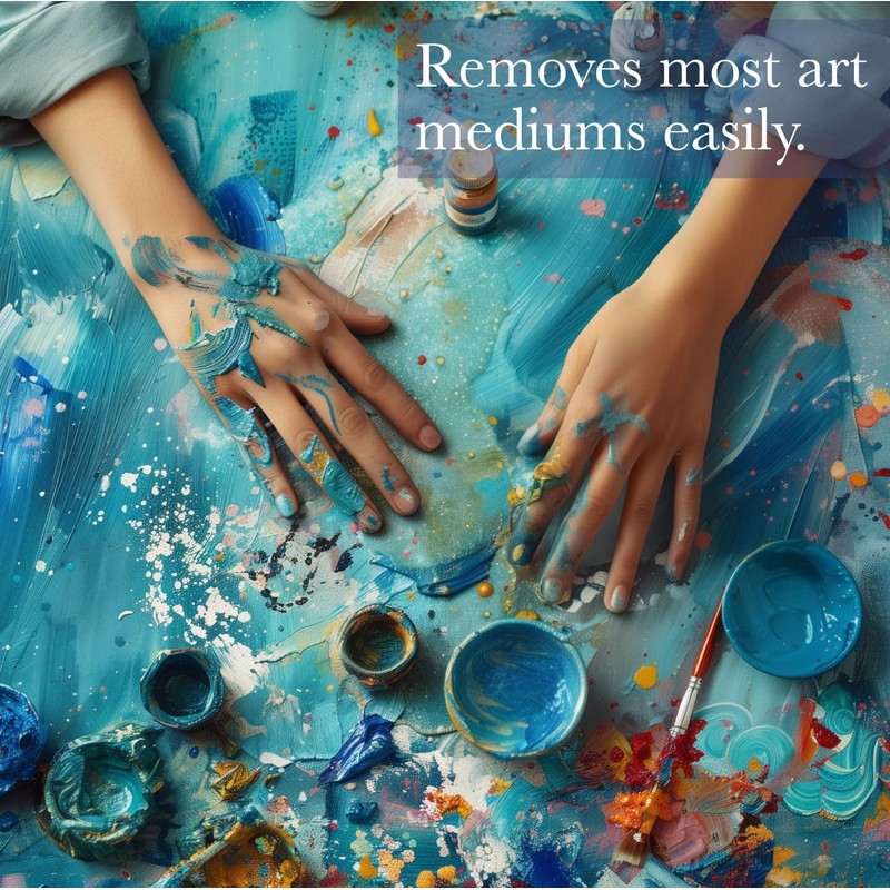 Hands Resin Remover Gel - All Natural Epoxy Resin Cleaner