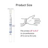 FIOTCEL 60pcs Marathon Pace Bands - 3 Time Goal Designs