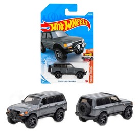 Hot Wheels 2021 - Toyota Land Cruiser 80 - Gray - HW Hot Trucks 7/10 - 226/250
