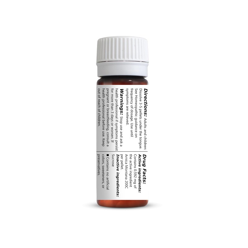 Arnica Montana 200C Homeopathic Remedy, 270 Pellets