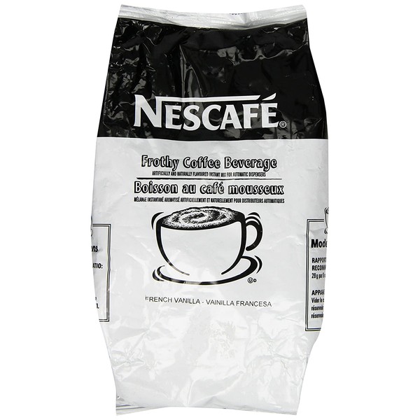 Nescafe Coffee, French Vanilla Cappuccino Mix, 32 Ounce Bag