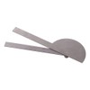 Stainless Steel Protractor 0-180 Degrees Two Arm Ruler Angle Protractor