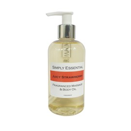 Simply Essential Juicy Strawberry Body Massage Oil 250ml