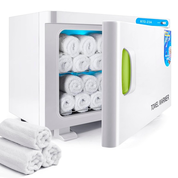 Hot Towel Warmer, 23L Hot Towel Cabinet, 2-in-1 Heated Towel