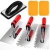 AuntyFey 6Pcs Tile Tools Set, Tile Trowel Concrete Tool, Notched